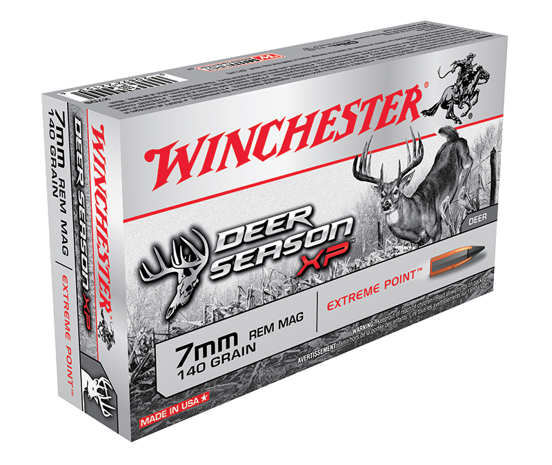 Winchester Deer Season XP 7mm Remington Magnum 140 gr Extreme Point Poly Tip, 20 Rounds