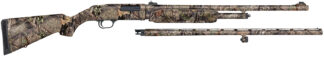 Mossberg 54183 500 Combo 20 Gauge 5+1 3" 26" Overall Mossy Oak Break-Up Country, Vent Rib/24" Slugster Barrels, Fixed Synthetic Stock, Fully Rifled Bore Choke