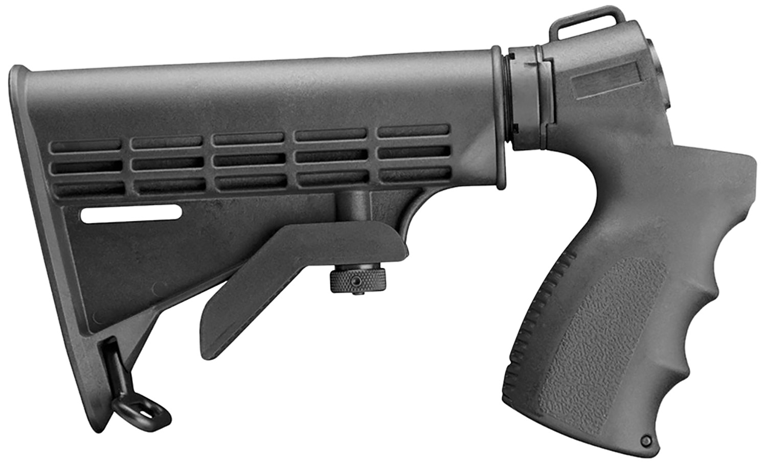 Aim Sports APGSM500 Mossberg 500 12 Gauge 6-Position Stock W/ Pistol Grip Black Synthetic