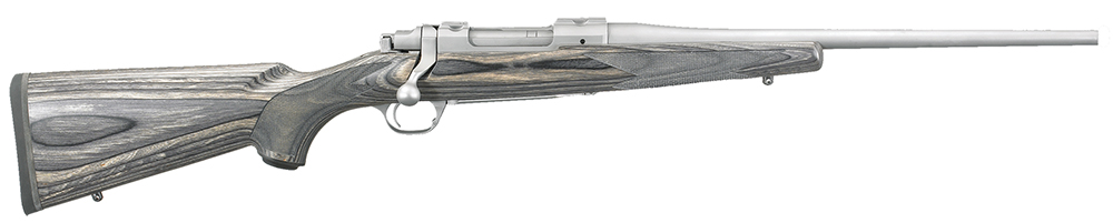 Ruger Hawkeye Compact 17108 .243 Winchester Bolt Action 16.5 in Matte Stainless, 4+1 Rounds