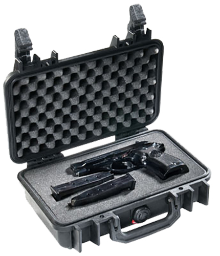Pelican Protector Model 1170 Gun Case, O-Ring Sealed, Pick N Pluck Foam, Black