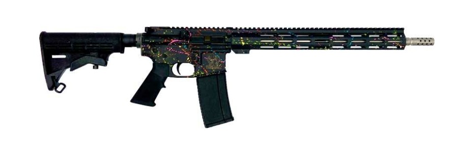 Great Lakes GL15 .223 Wylde Semi-Auto 16 in Barrel S-BLK