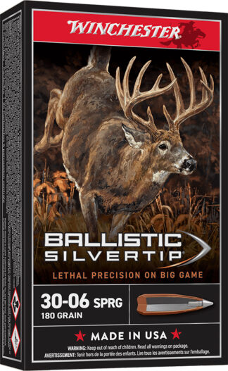 Winchester Ballistic Silvertip .30-06 Springfield 180 gr Poly Tip 20-Round Box