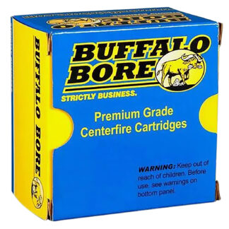 Buffalo Bore Ammunition Heavy Strictly Business 10mm Auto 200 gr Full Metal Jacket Flat Nose, 20 Rounds