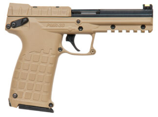 KelTec PMR30 Semi-Auto Pistol 4.3 in Barrel, 30+1 Rounds, Tan Polymer Frame, Fiber Optic Sights