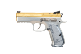 CZ-USA CZ 75 Shadow 2 Compact, 9mm, Gold, Optics Ready