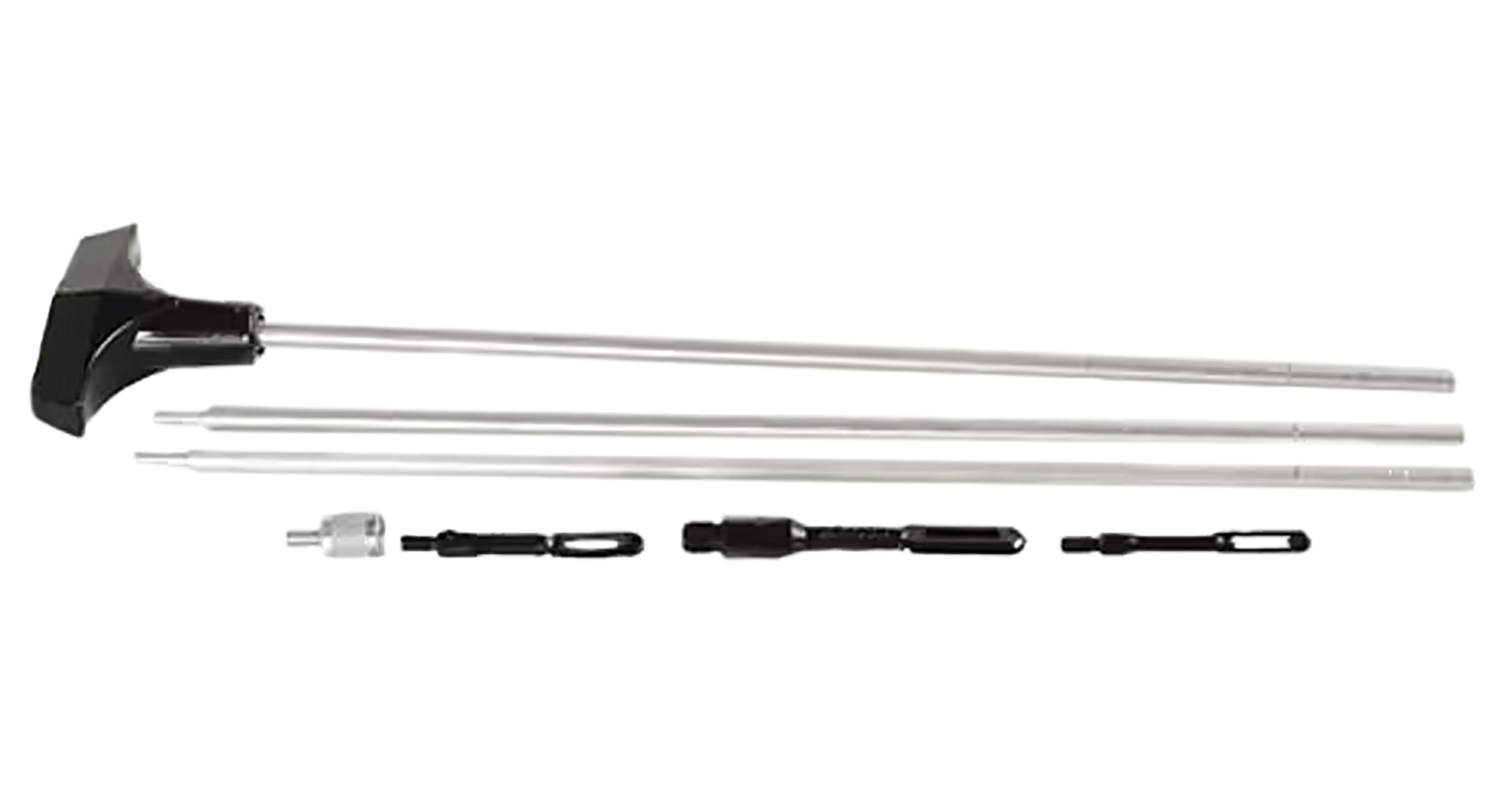 Hoppes 3PSS Bench Rest Stainless Cleaning Rod, 22 Cal and Larger, 3-Piece