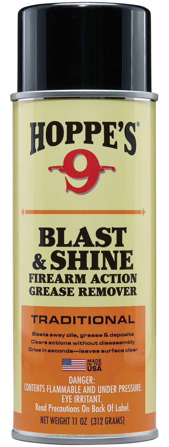 Hoppes No. 9 Blast & Shine Cleaner/Degreaser Aerosol 11 oz