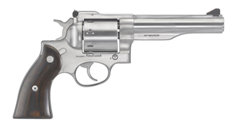 Ruger Redhawk 5.5 in Barrel Satin Stainless 8-Round Revolver with Transfer Bar Safety