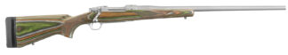 Ruger Hawkeye Predator 6.5 Creedmoor Bolt Action 24 in 4+1 Matte Stainless Green Mountain Laminate