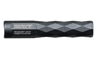 Angstadt Arms Reticent 22 .22 LR Direct Thread Suppressor (1/2x28) Titanium, Black Finish