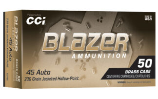 CCI Blazer Brass Hollow Point .45 ACP 230 gr JHP 50-Round Box