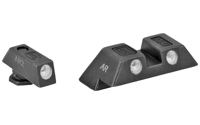Glock 39928 6.5mm 3-Dot Green Night Sight Set (Black Frame)