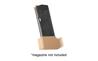 Hogue Grip Extension Base Pad Extension for Glock 19/26 10/15rd FDE