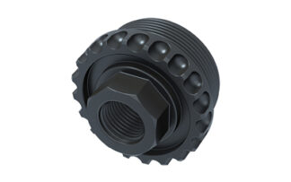 Lantac USA Adaptable Core Direct Thread HUB Adapter 1/2X28 Titanium, Black QPD