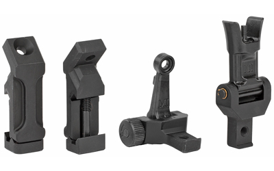 Midwest Industries Combat Rifle Sight MI-CRS-OSS 45 Degree Offset, Flip-Up, Black, 6061 Aluminum