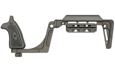 Midwest Industries Bounty Hunter Judge Fixed Stock, Hardcoat Anodized Black