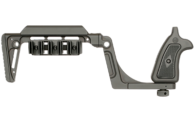 Midwest Industries Bounty Hunter Judge Fixed Stock, Hardcoat Anodized Black