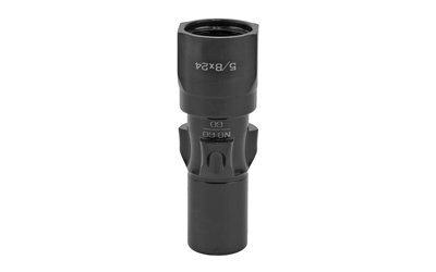 Rugged Suppressors Obsidian9 3 Lug Adapter, 9mm, 5/8"-24 Tpi Threads, 2.5500 in Length, Black