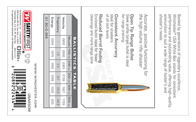 Winchester USA 6.5mm Creedmoor 125 gr 20-Round Box