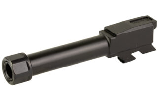 ZAFFIRI PRECISION Match Barrel for Glock 43/43X, 9mm, 3.9 in, Nitride Black, Threaded