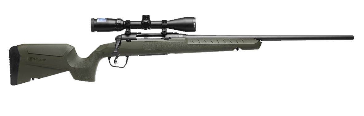 Savage Axis 2 Compact XP 7mm-08 Rem 20 in 4+1 Black/Green