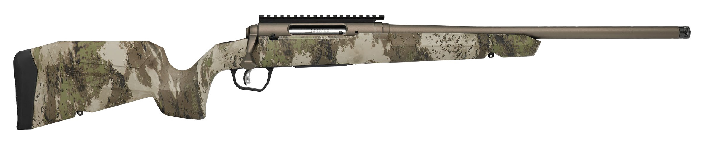 Savage Axis 2 Pro .270 Winchester Bolt Action 20in 4+1 Bronze/Woodland Camo (Right Hand)