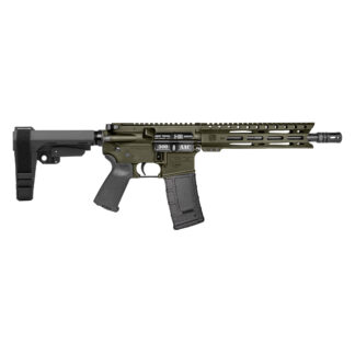 Diamondback DB15 Semi-Auto Pistol .300 AAC Blackout 10 in, 30+1 Rounds, OD Green