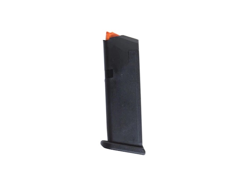 GLOCK G23 Gen5 40 S&W 13-Round Detachable Magazine (Black Polymer, Orange Follower)