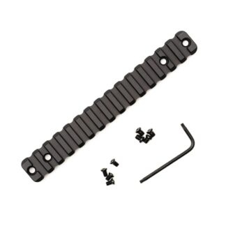 Area 419 Rem 700LA Picatinny Improved Scope Rail 20MOA Type III Black 7075 Aluminum