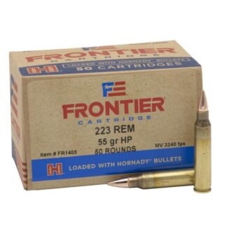 Hornady Frontier .223 Rem 55gr Hollow Point Match 50 Rounds