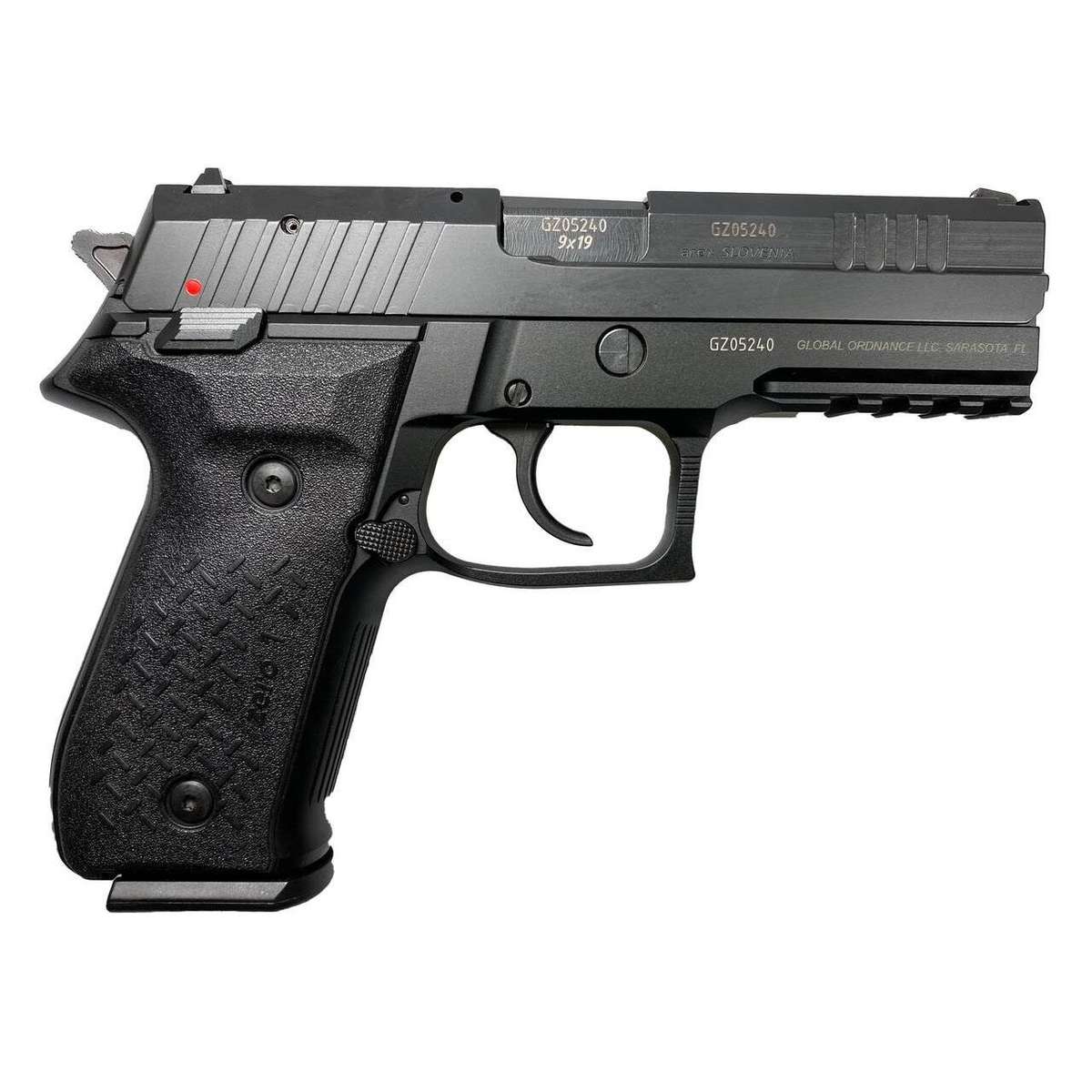Global Ordnance Arex Zero 1S Handgun 9mm Luger 4.25 in 17+1 Black
