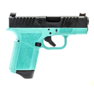 GForce Arms GF9 Rapture Semi-Auto 9mm 3.25 in Barrel 12+1 Robin Egg Frame Black Slide