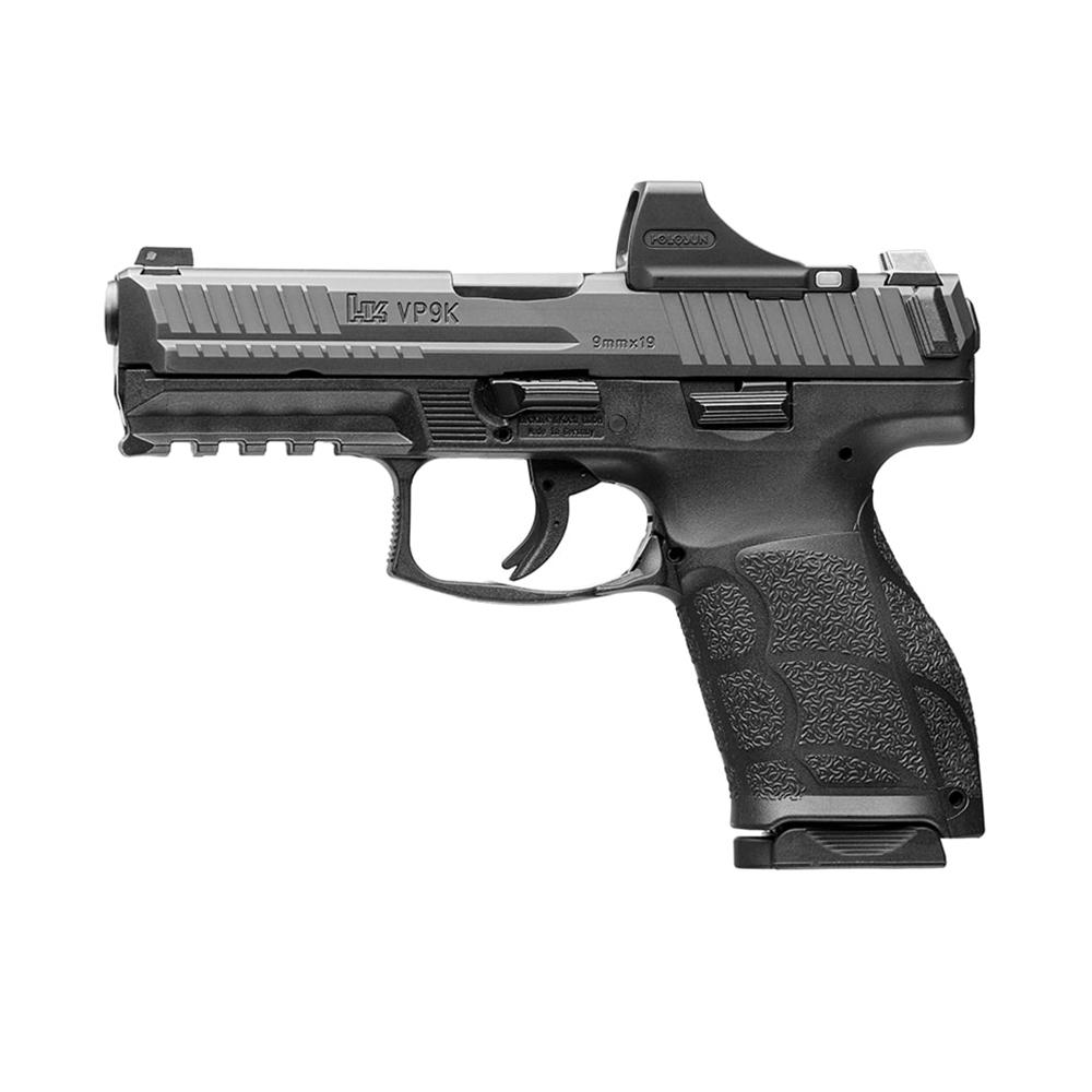Heckler & Koch VP9A1 K 9mm Semi-Auto Pistol 4.09 in Barrel, 10+1 Rounds, Holosun SCS