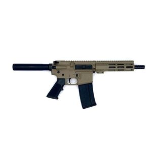 Great Lakes AR-15 Pistol .223 Wylde 7.5 in 30-Round FDE Cerakote Semi-Auto