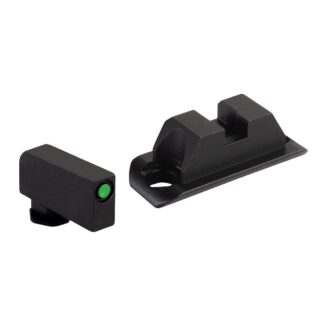 Ameriglo Optic Compatible Sight Set for Glock Gen 5 a-Cut (Green Front, Black Rear, .240 in)