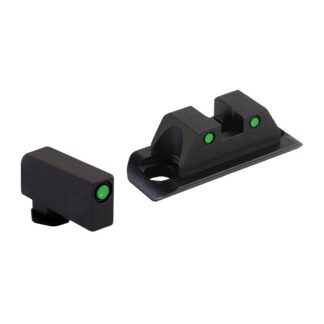 Ameriglo AC-813 a-CUT/COA Combo Set for Glock Gen 5, Green Tritium with Black Outline, Standard Width