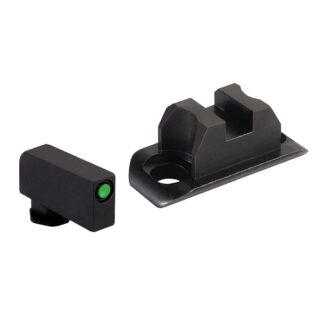 Ameriglo Optic Compatible Sight Set for Glock 43X/48 a-Cut Green with Black Front/Rear