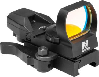 NCStar D4RGBQ 1x Red/Green Multi Reticle Reflex, 3 MOA, Black