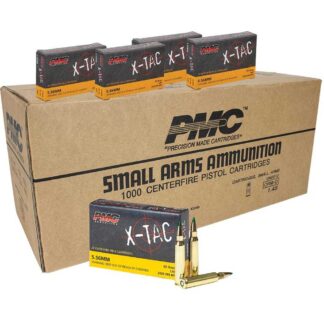 PMC X-Tac 5.56mm NATO Green Tip 62 gr FMJ Ammunition