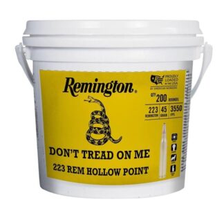 Remington UMC 250th Anniversary .223 Rem 45gr JHP 3550 fps 200 Rounds “Don’t Tread on ME”