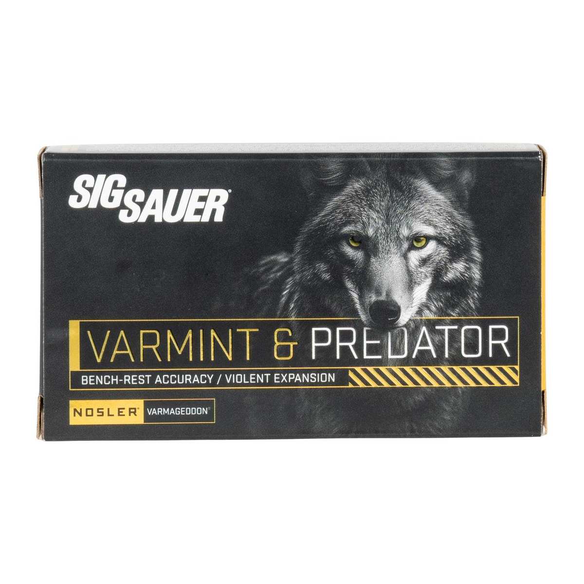 Sig Sauer Varmint & Predator .223 Rem 55gr PT (Polymer Tip) Rifle Ammunition