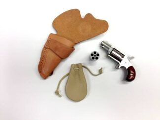 North American Arms 22 REV Mini Revolver Cap & Ball Kit Single Action, Stainless, 1.625 in, 5 Rounds