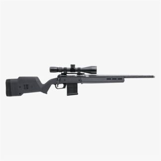 Magpul Hunter 110 Adjustable Comb Fixed Stock, Gray Synthetic, Savage 110 Short Action, Right Hand