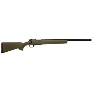 Howa M1500 Hogue .308 Winchester Bolt Action Rifle, 24 in Barrel, 4 Rounds, Green