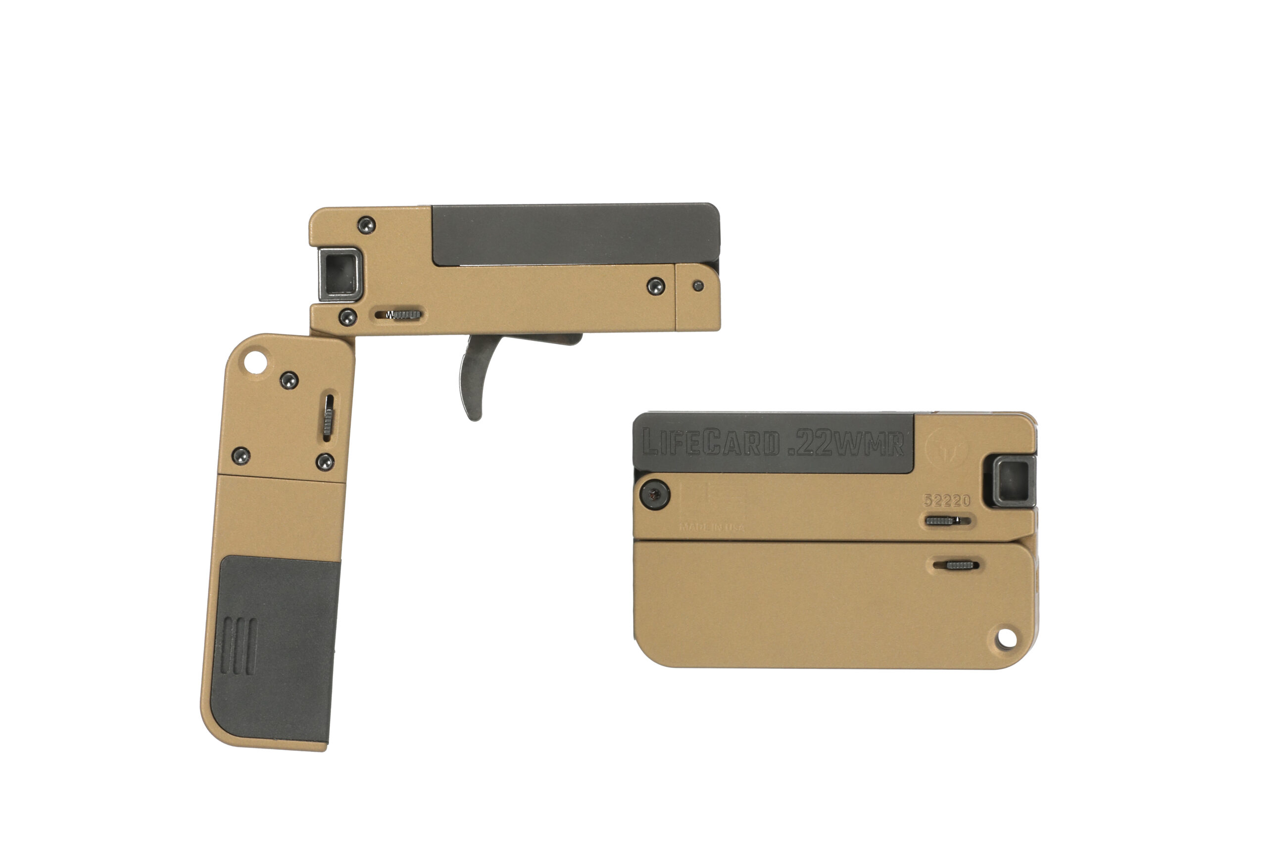 Trailblazer Firearms LifeCard .22 Magnum 2.5 in Burnt Bronze