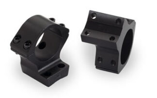 Browning X-Bolt X-Lock 1 in Medium Scope Rings, 2-Piece Base, Matte Black Aluminum