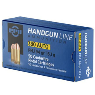 Prvi Partizan .380 ACP FMJ 94 gr 50-Round Box