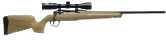 Savage AXIS 2 XP Compact Package .400 Legend Bolt Action 20 in Barrel, 4+1, Black/FDE W/ Weaver 3-9x40