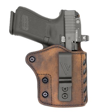 Versacarry Covert Holster Hybrid IWB Poly/Brwn Size 2, 3.0 in Barrel